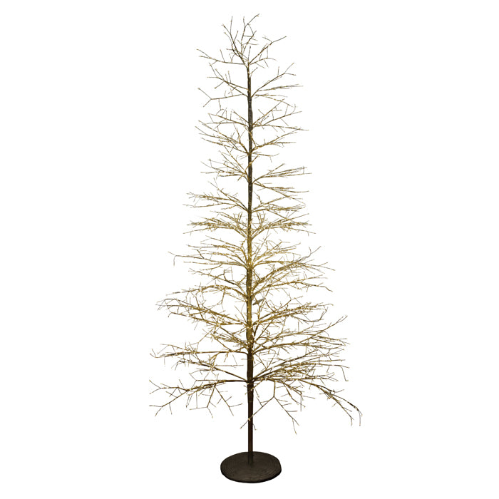 Deluxe Brown Stick Tree w 2690 Twinkle Lights 210cm
