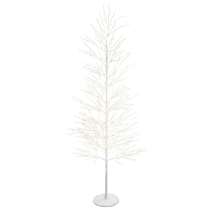White Stick Tree w 2000 Lights 210cm