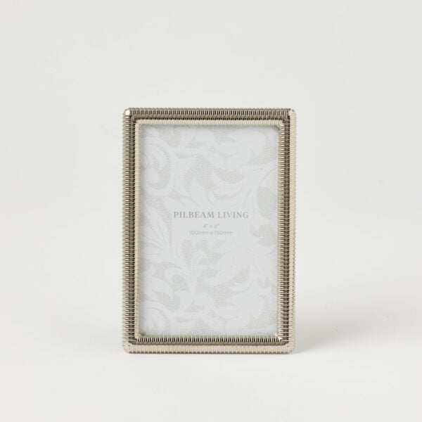 Aerin 4x6" Photo Frame Silver