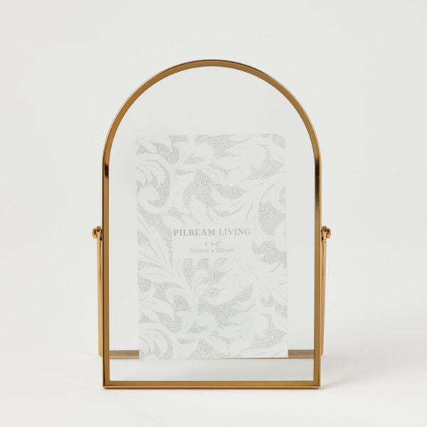 Akira 4x6" Photo Frame Gold