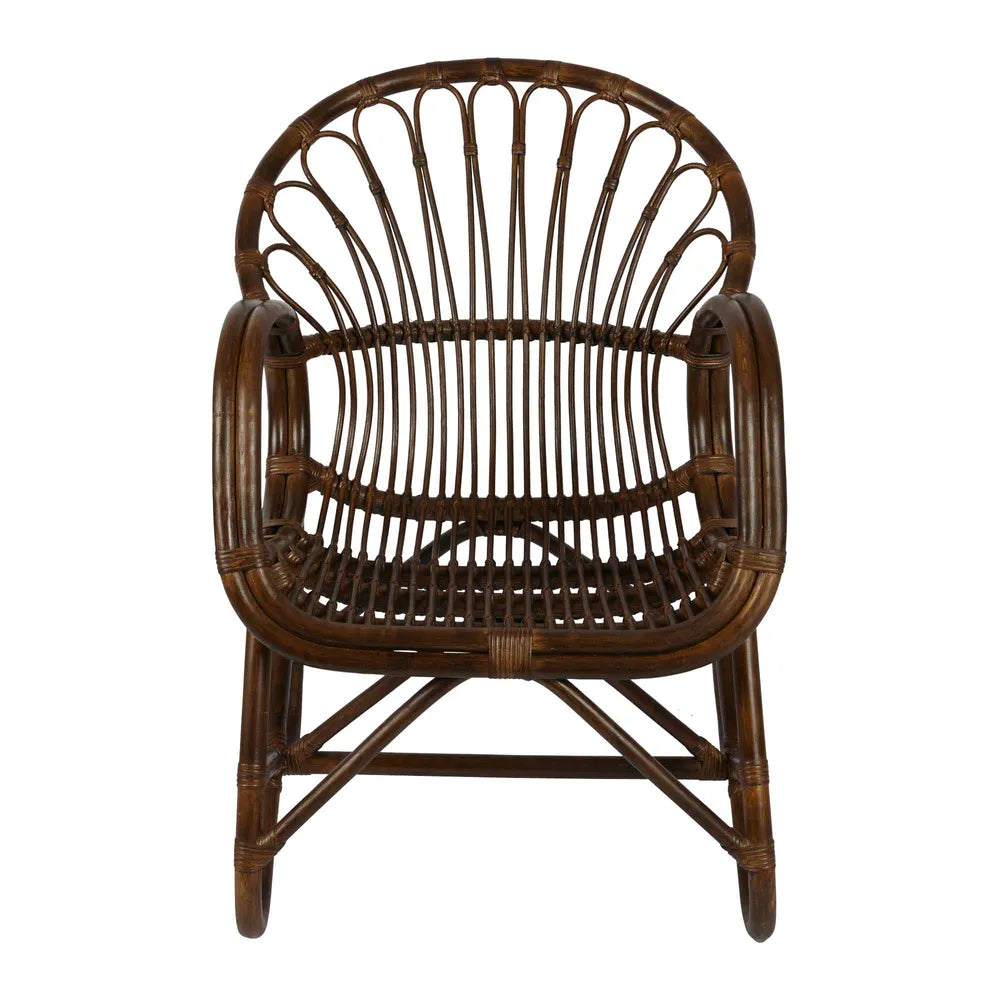 Alabama Rattan Chair Dark Antique – House 2 Home Collection