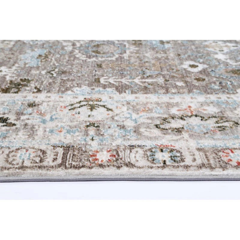 Astra Floral Rug Beige