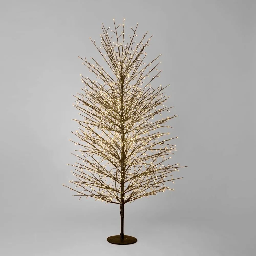 Black Stick Tree w 2000 Lights 180cm