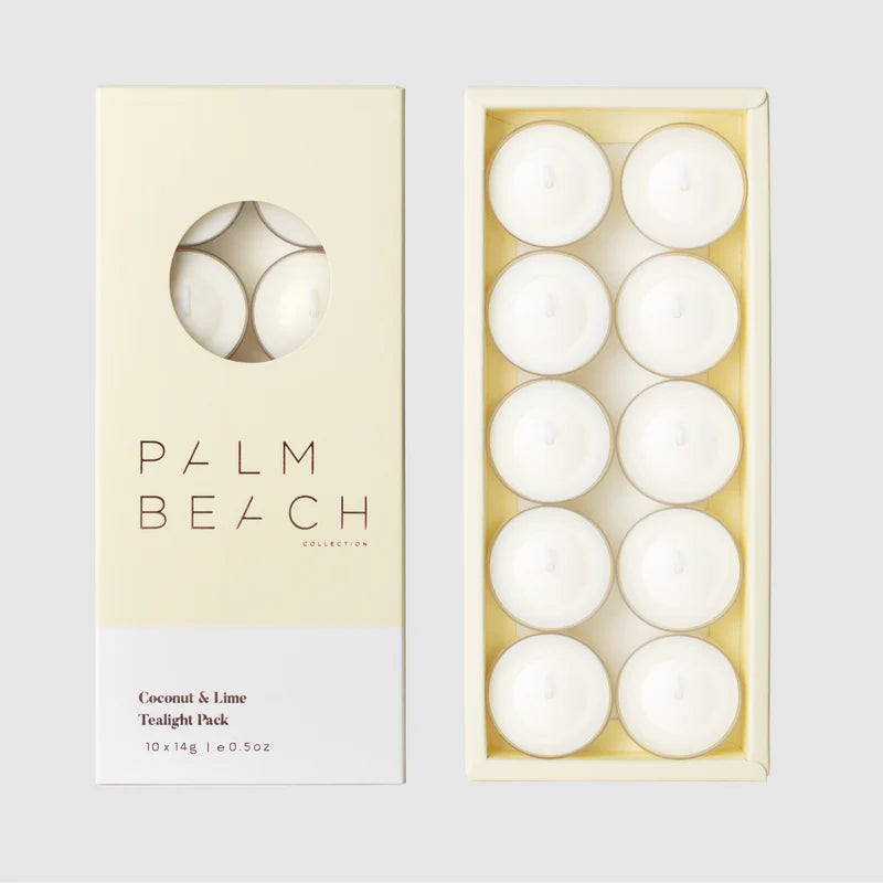 Palm Beach Coconut & Lime Tealight 10 Pack