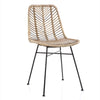 Comores Rattan & Iron Dining Chair