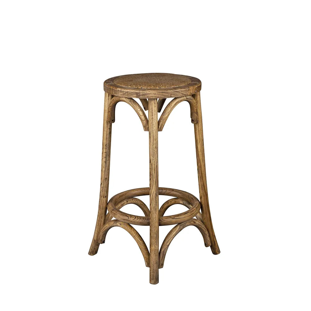 Denver Rattan Stool Natural