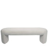 Lulu Bench Ottoman Vanilla Boucle