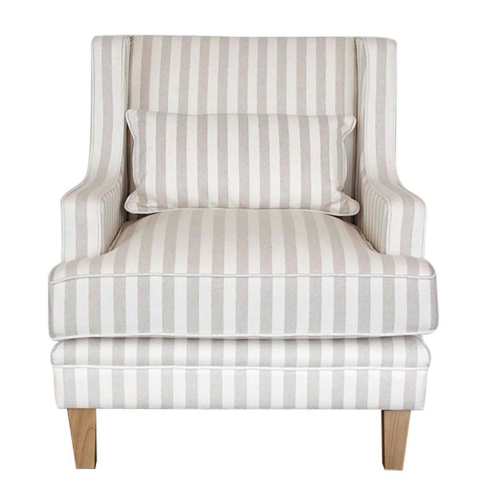 Fabric sofa with removable slipcovers fibre filled cushions and durable timber frame for comfortable seating