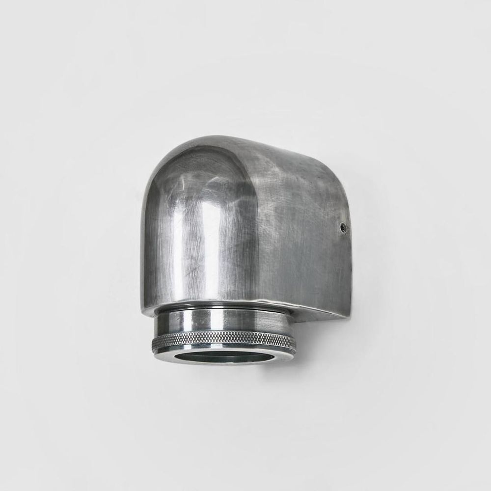 Sea Rock Outdoor Wall Light in antique brass – coastal Hampton-style outdoor wall sconce for beach houses, entryways, and patios