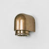 Sea Rock Outdoor Wall Light in antique brass – coastal Hampton-style outdoor wall sconce for beach houses, entryways, and patios