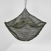 California hanging lamp in black brass, modern pendant light for dining rooms, kitchen islands, and living spaces with timeless elegant design