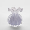 Lavender glass bud vase watertight waterproof Lulu design for single flower decor