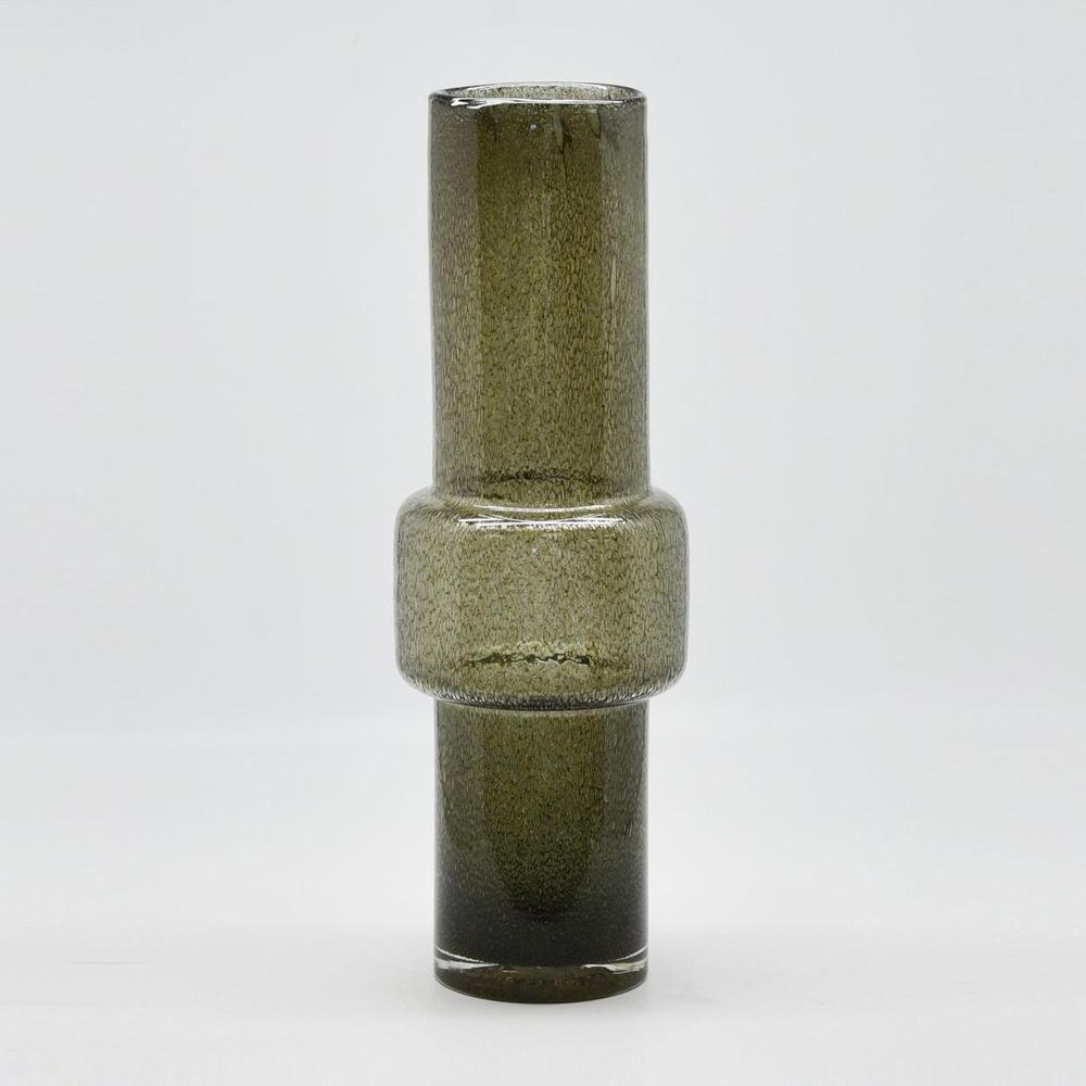 Tall smoked glass vase watertight waterproof modern home decor for flowers