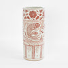 Modern waterproof vase for flowers, watertight decorative container for fresh floral arrangements and interior home styling