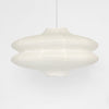 Paper shade only, flat-pack lightweight lampshade without cord or lampholder, minimalist ceiling light accessory for modern interiors