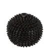 Large spike decorative bowl with lid modern textured home decor centerpiece