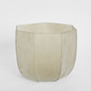 Rani mouth-blown glass vase, handcrafted hand-finished decorative vessel for elegant home décor styling