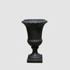 Classic outdoor urn planter, weather-resistant garden pot for patio and entryway