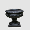 Large decorative planter urn, weather-resistant pot for landscaping and patio