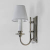 East Borne Wall Lamp handcrafted solid brass industrial wall light with antique finish and candle sleeve – vintage wall sconce for home or business