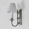 East Borne Wall Lamp handcrafted solid brass industrial wall light with antique finish and candle sleeve – vintage wall sconce for home or business