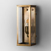 Goodman Outdoor Light solid brass – classic Hampton-style outdoor wall light for patios, verandas, and entryways