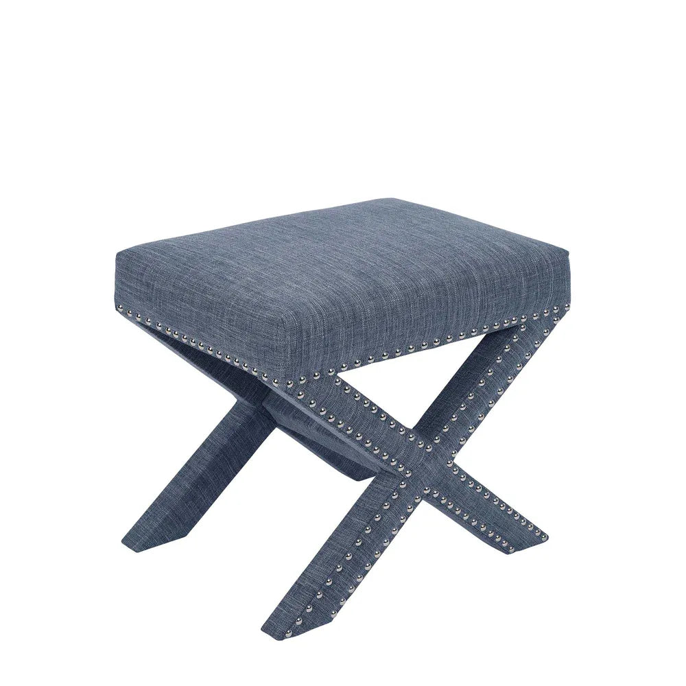 Lennox Stool Blue