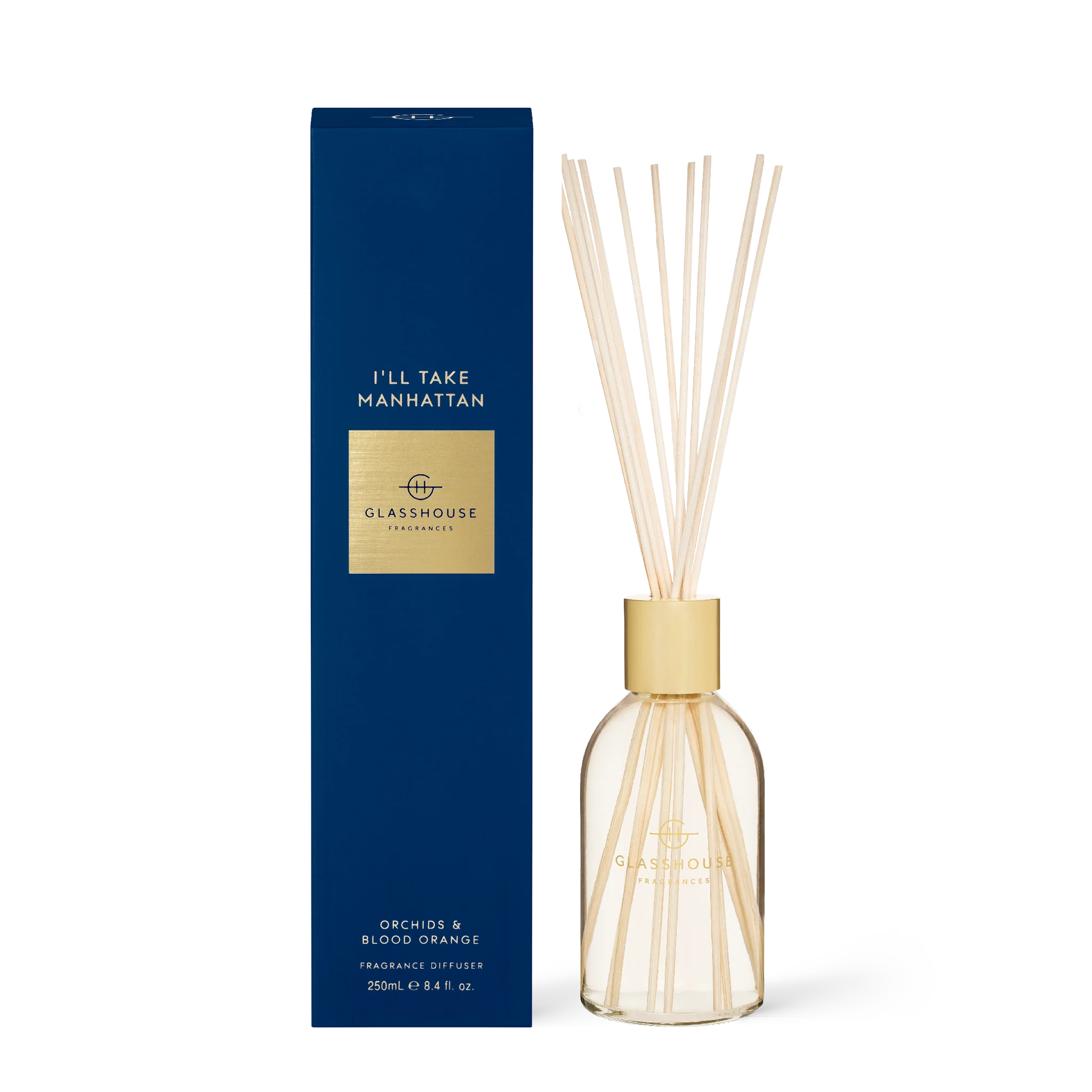 Glasshouse I'll Take Manhattan 250mL Fragrance Diffuser