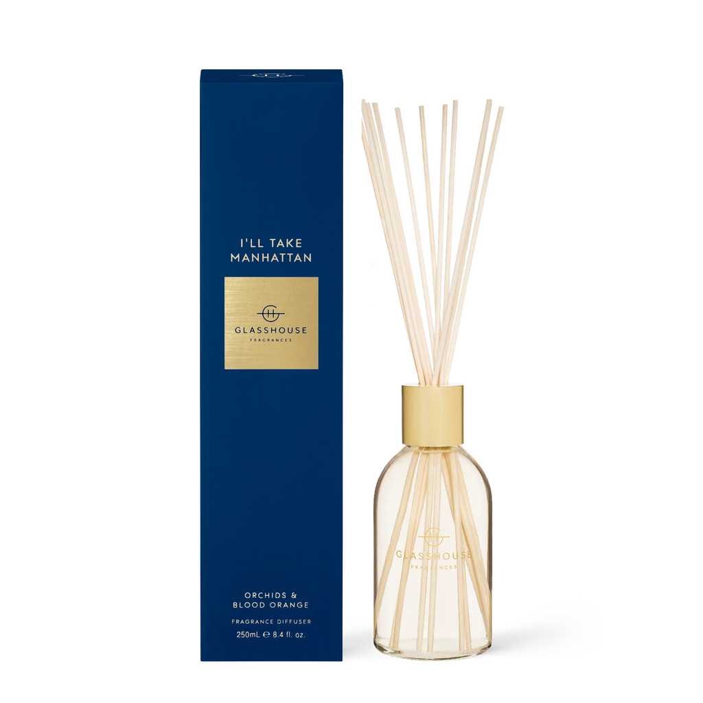 Glasshouse I'll Take Manhattan 250mL Fragrance Diffuser