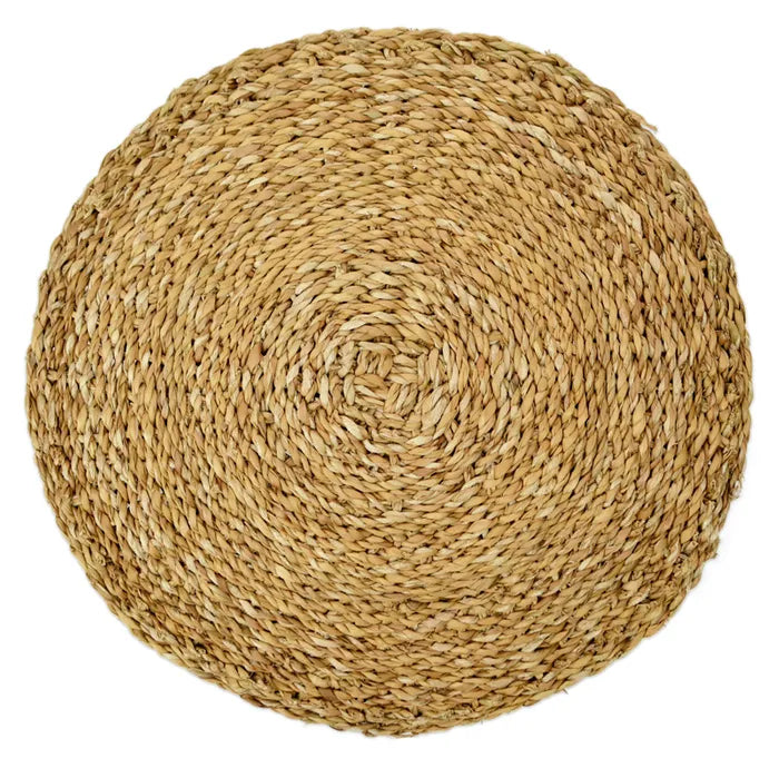 Natural Seagrass Round Placemat - 40cm