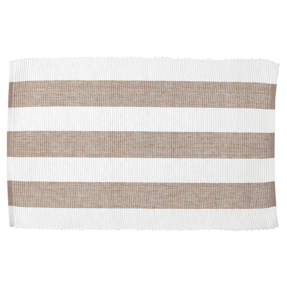 Lollipop Ribbed Placemat - 33 cm x 48 cm Alfresco Sand