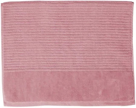 Jenny Mclean Royal Excellency Bath Mats 2 ply sheared Border 1100GSM in Rosebud