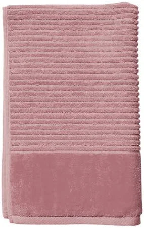 Jenny Mclean Royal Excellency Hand Towel 2 ply sheared Border 600GSM in Rosebud