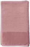 Jenny Mclean Royal Excellency Hand Towel 2 ply sheared Border 600GSM in Rosebud