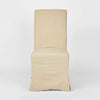 Ville Dining Chair with Natural Linen Slip Cover