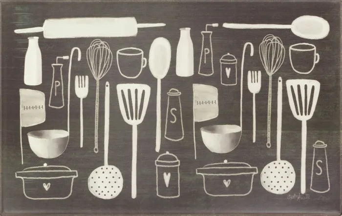 Kitchen Mat - Whisk 50cm x 80cm