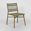 Wategos Teak Indoor/Outdoor Dining Chair Olive Green