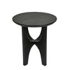 Zala Elm Side Table Black