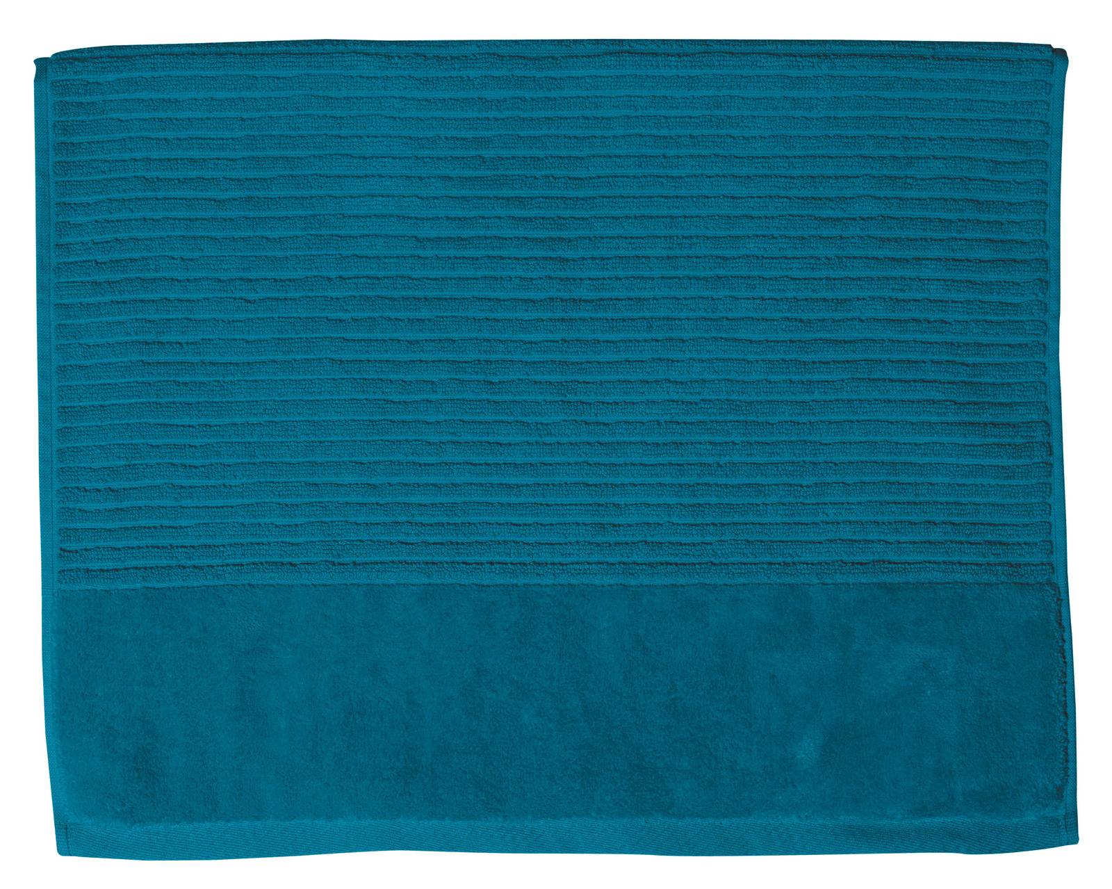 Jenny Mclean Royal Excellency Bath Mats 2 ply sheared Border 1100GSM in Teal