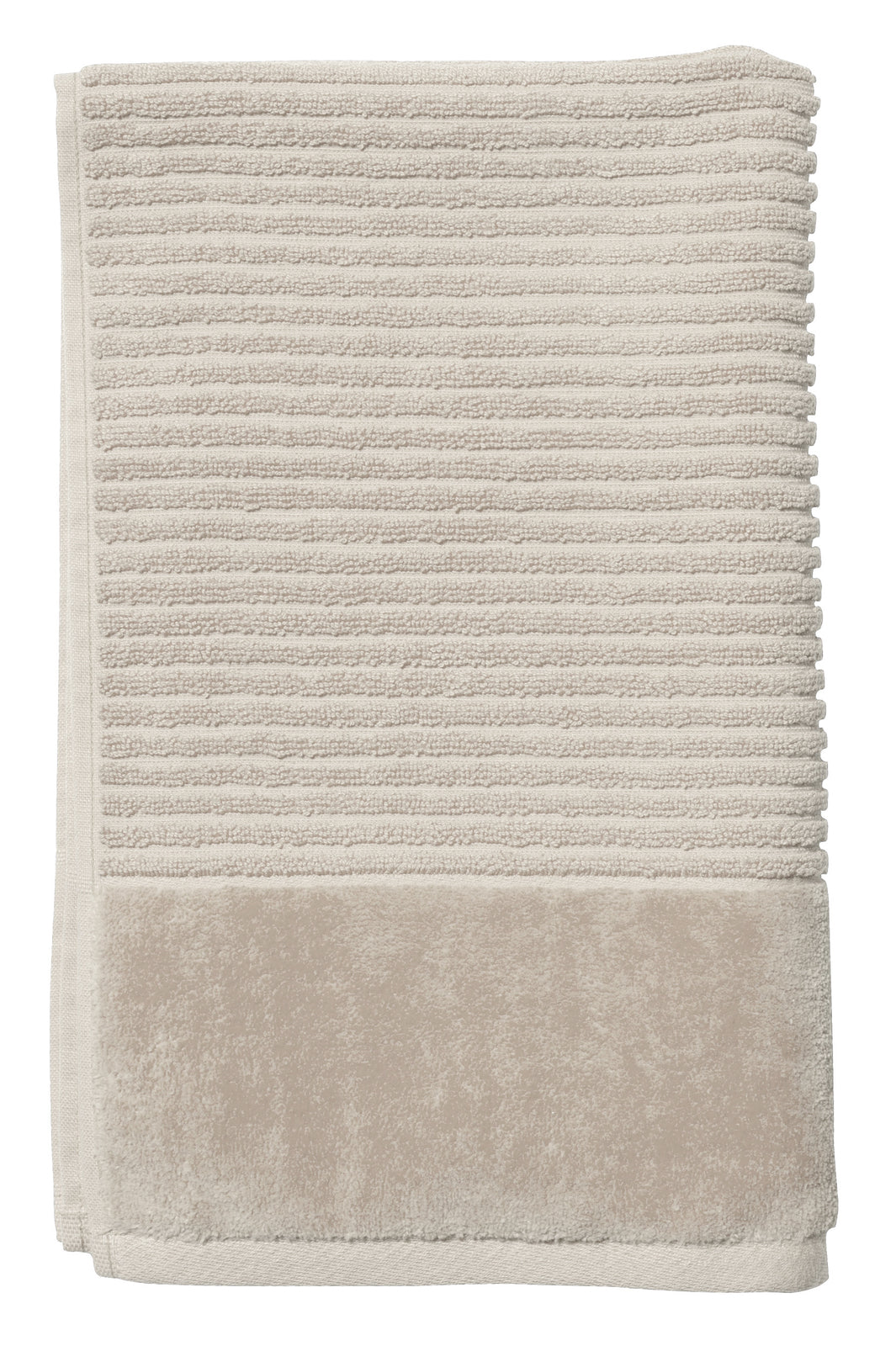 Jenny Mclean Royal Excellency Hand Towel 2 ply sheared Border 600GSM in Plaster