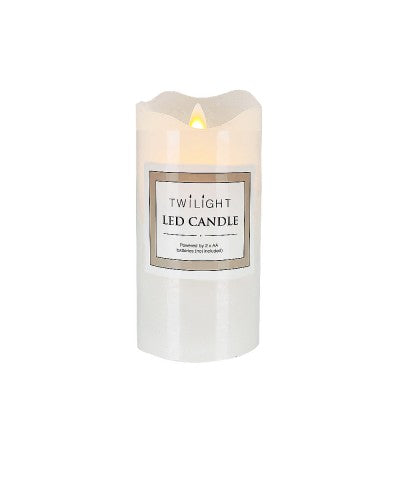 LED Candle w Moving Flame LARGE