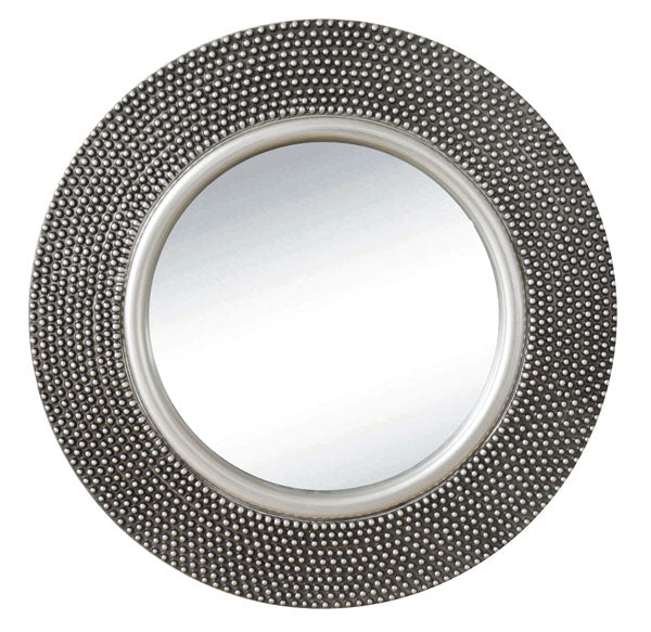 Bianca Wall Mirror - Silver - 80x80cm