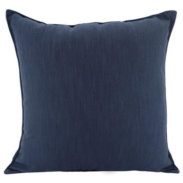 Linen Euro Cushion Navy 55x55cm