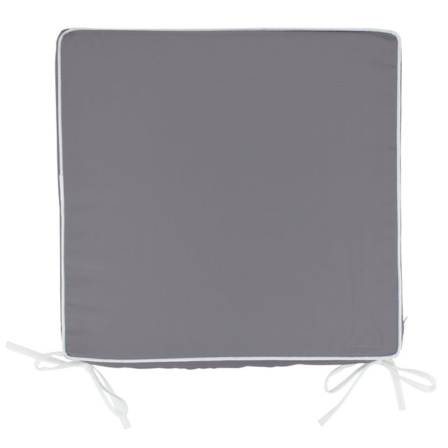 Charcoal Basic Chair pad 42x42cm