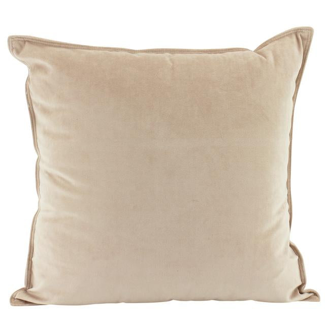 Velvet Cushion Nude 45x45cm