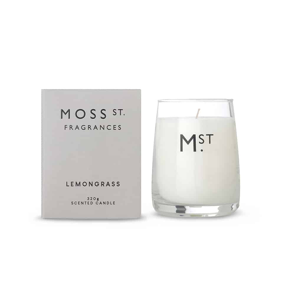 Moss St Lemongrass - Scented Candle 320g