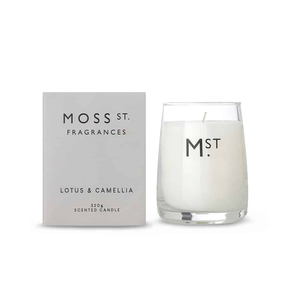 Moss St Camelia & Lotus - Scented Candle 320g