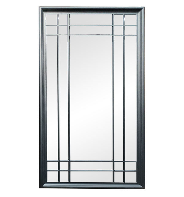 Edward Window Mirror - Black - 190x100x6cm