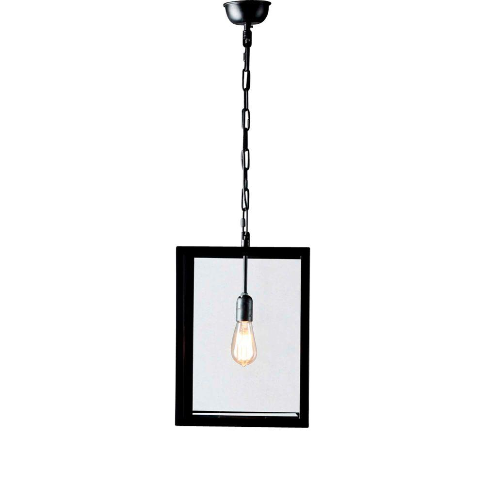 Archie Rose Ceiling Pendant Small Black