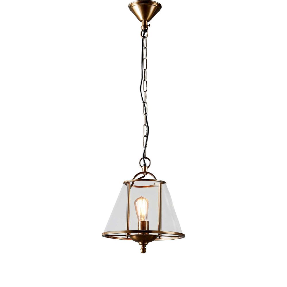 Cotton Tree Ceiling Pendant Antique Brass